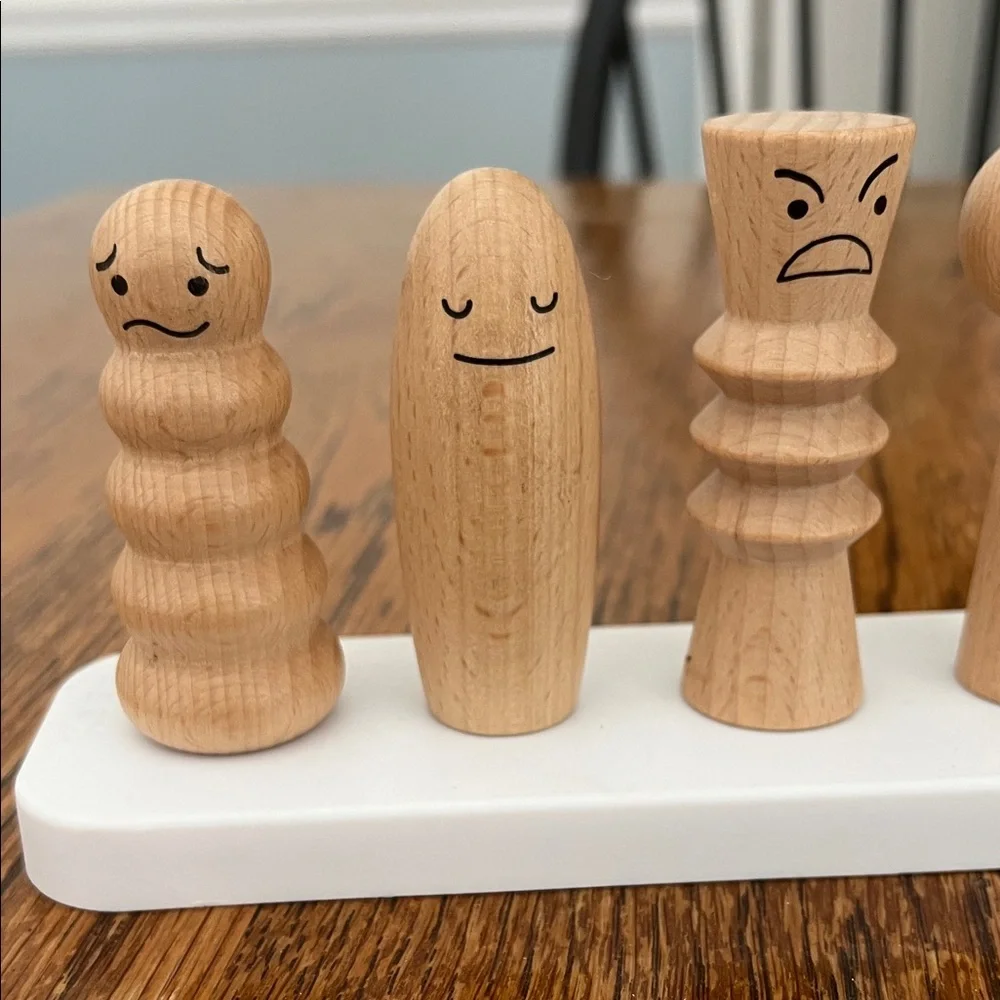 Lovevery Wooden Emotions Stacking Toy